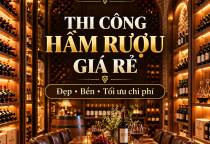 Thi Công Hầm Rượu Giá Rẻ, Đẹp & Tối Ưu Chi Phí 