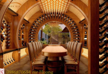 TƯ VẤN THIẾT KẾ HẦM RƯỢU ĐỂ TỐI ƯU HÓA KHÔNG GIAN LƯU TRỮ RƯỢU CAO CẤP