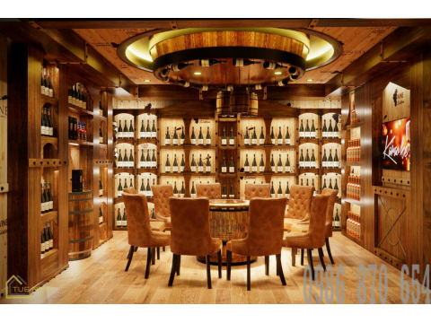 thi công hầm rượu nhà hàng anh THÁI -NGHỆ AN