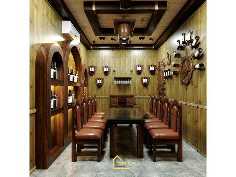 thi công hầm rượu chị Diễm - khu du lịch CÔ HAI- SÓC TRĂNG