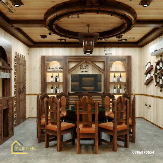thi công hầm rượu nhà hàng XUKA - TÂN UYÊN BÌNH DUONG